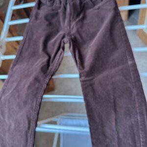 H&M Brown Corded Pants Age 7/8 Years